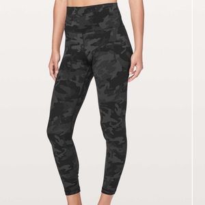 Lululemon align leggings incognito multi green 25”